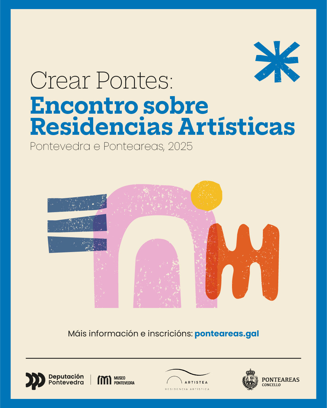 Crear Pontes. Encontros sobre residencias artísticas.